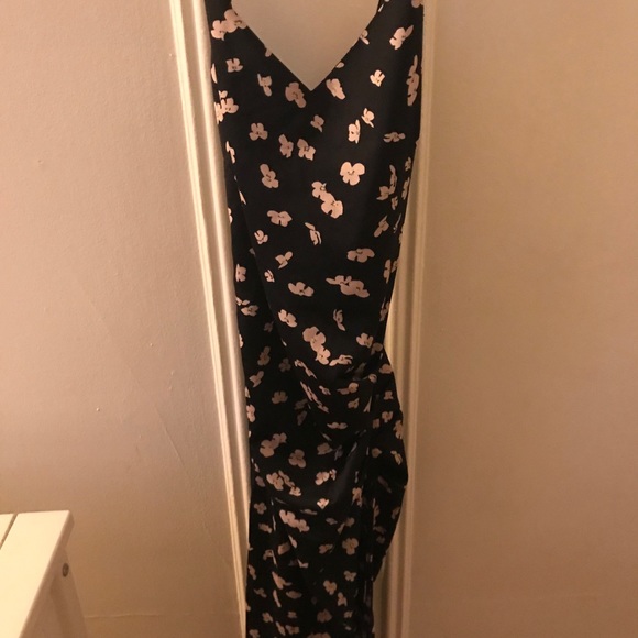 Nordstrom Leith Floral Strappy Midi Dress - Picture 4 of 6